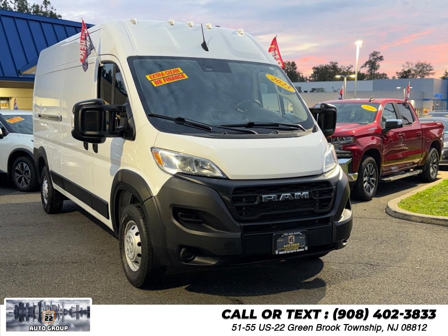 2023 Ram ProMaster Cargo Van 2500 High Roof 159" WB, available for sale in Green Brook Township, New Jersey | Route 22 Auto Group. Green Brook Township, New Jersey
