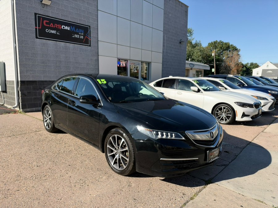 2015 Acura TLX 4dr Sdn FWD V6 Tech, available for sale in Manchester, Connecticut | Carsonmain LLC. Manchester, Connecticut