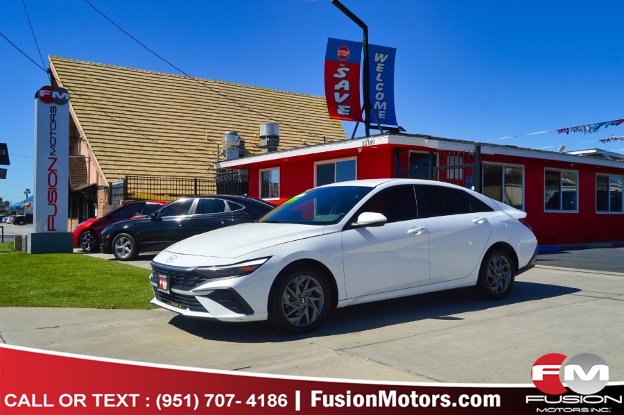 Used 2024 Hyundai Elantra in Moreno Valley, California | Fusion Motors Inc. Moreno Valley, California