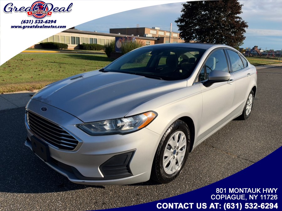 2019 Ford Fusion S FWD, available for sale in Copiague, New York | Great Deal Motors. Copiague, New York