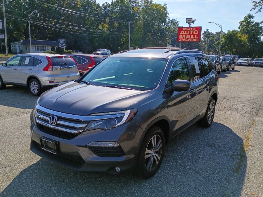 2018 Honda Pilot EX-L AWD, available for sale in Chicopee, Massachusetts | Matts Auto Mall LLC. Chicopee, Massachusetts