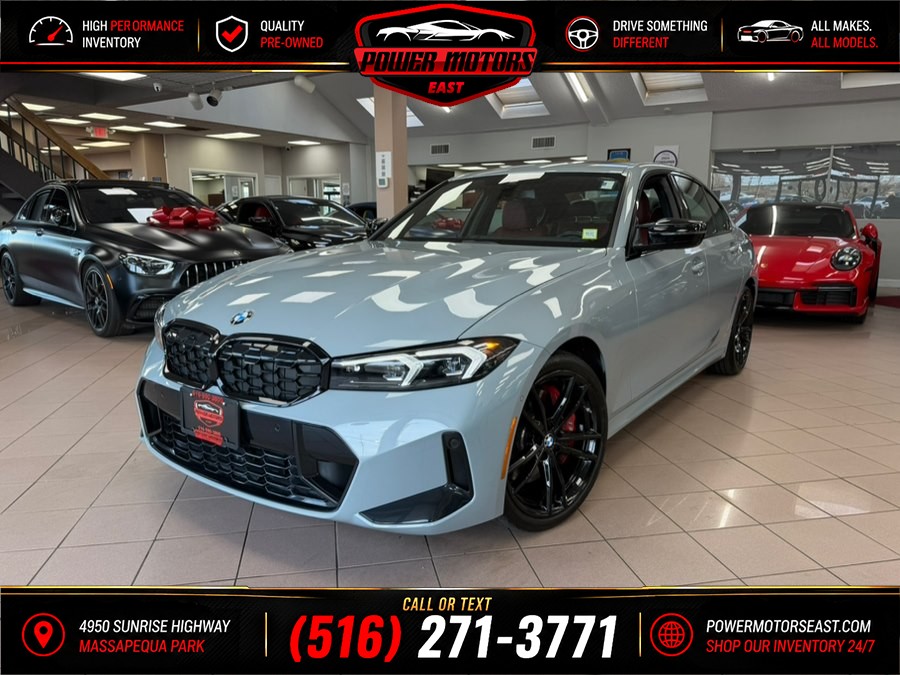 2023 BMW 3 Series M340i xDrive Sedan, available for sale in Massapequa Park, New York | Power Motors East. Massapequa Park, New York