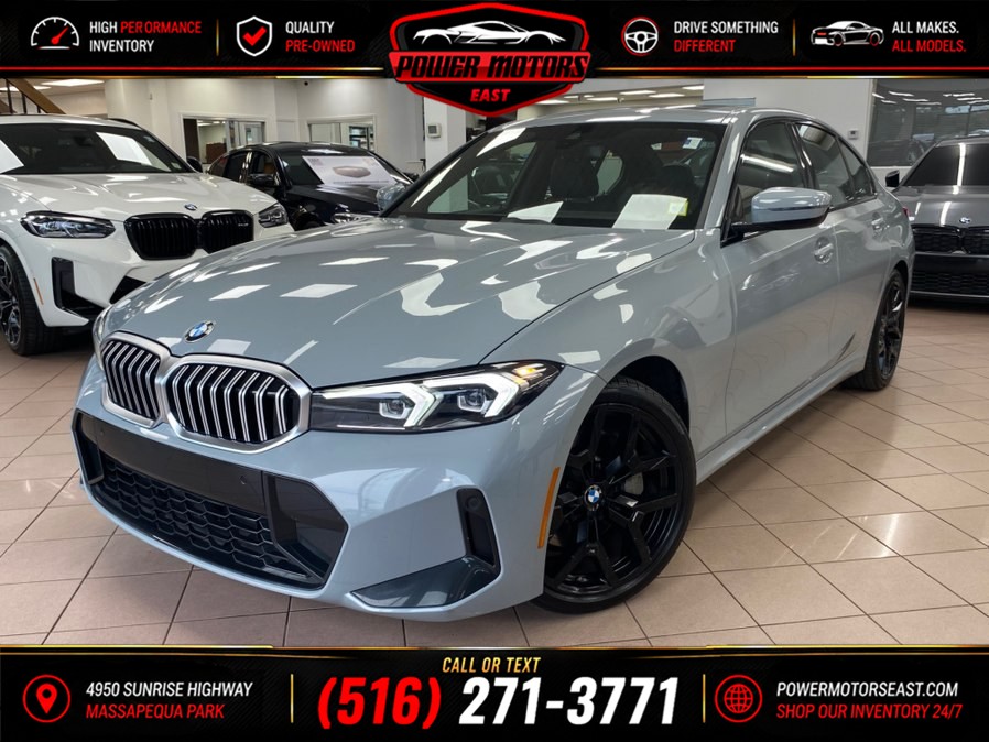 2023 BMW 3 Series M340i xDrive Sedan, available for sale in Massapequa Park, New York | Power Motors East. Massapequa Park, New York