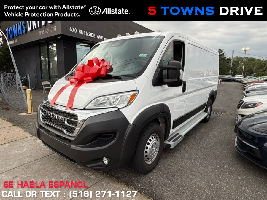 2025 Ram ProMaster Cargo Van Tradesman 2500 Low Roof 136" WB w/Pass Seat, available for sale in Inwood, New York | 5 Towns Drive. Inwood, New York