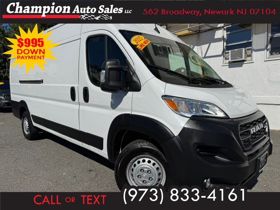 Used 2025 Ram ProMaster Cargo Van in Newark, New Jersey | Champion Auto Sales. Newark, New Jersey