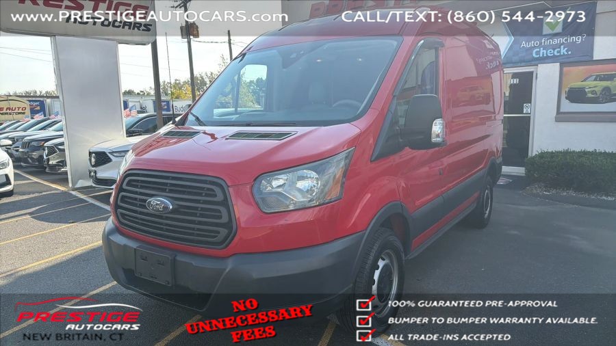 2015 Ford Transit 250 Van Medium Roof w/Sliding Side Door w/RWB Van 3D, available for sale in NEW BRITAIN, Connecticut | Prestige Auto Superstore. NEW BRITAIN, Connecticut