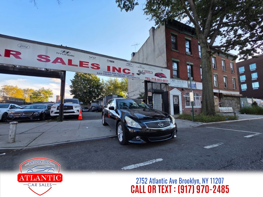 2013 Infiniti G37 Sedan 4dr x AWD, available for sale in Brooklyn, New York | Atlantic Car Sales. Brooklyn, New York