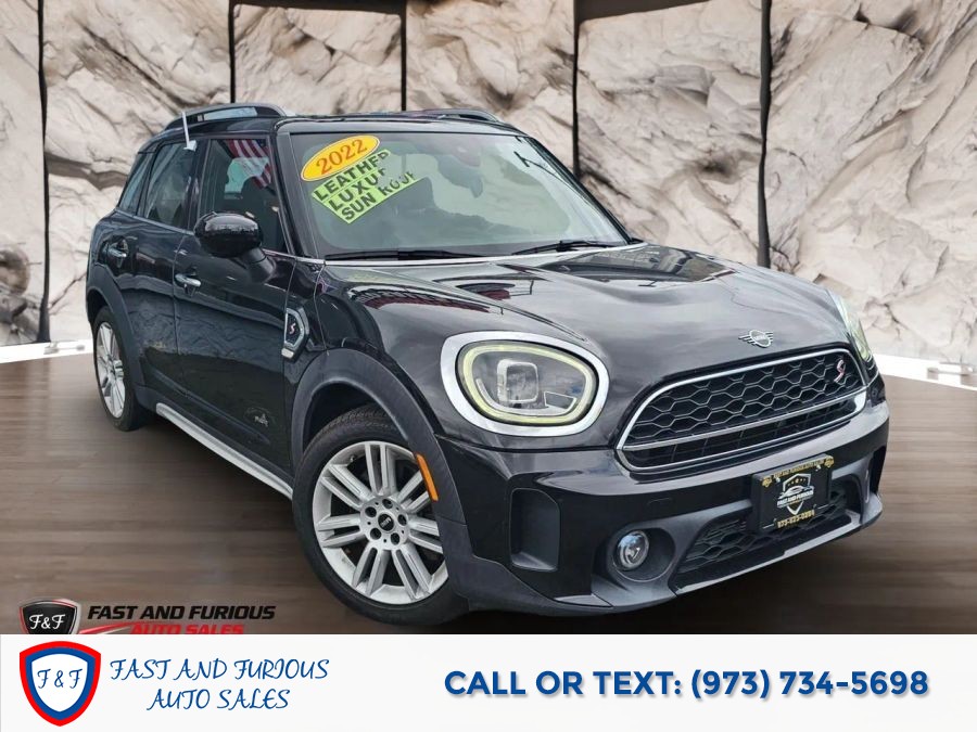 2022 Mini Countryman Cooper S ALL4 Hatchback 4D, available for sale in Newark, New Jersey | Fast and Furious Auto Sales. Newark, New Jersey
