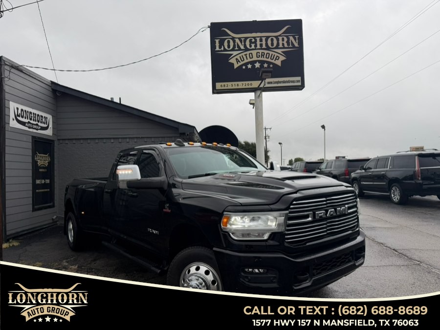 2023 Ram 3500 Laramie 4x4 Crew Cab 8'' Box, available for sale in Mansfield, Texas | Longhorn Auto Group. Mansfield, Texas