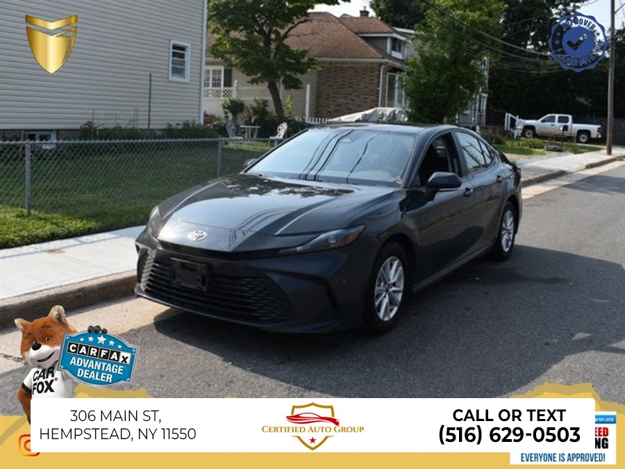 2025 Toyota Camry LE, available for sale in Hempstead, New York | Certified Auto Group. Hempstead, New York
