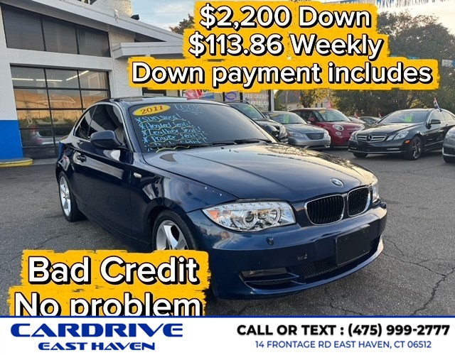 Used 2011 BMW 1 Series in East Haven, Connecticut | Cardrive Auto Group 5 LLC. East Haven, Connecticut