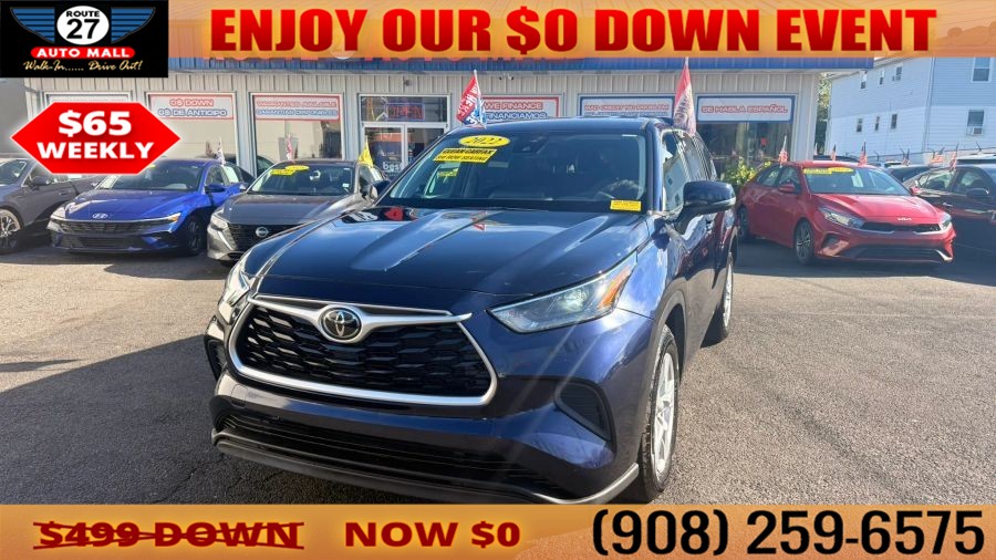 Used 2022 Toyota Highlander in Linden, New Jersey | Route 27 Auto Mall. Linden, New Jersey