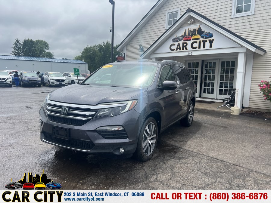 2018 Honda Pilot Touring AWD, available for sale in East Windsor, Connecticut | Car City LLC. East Windsor, Connecticut