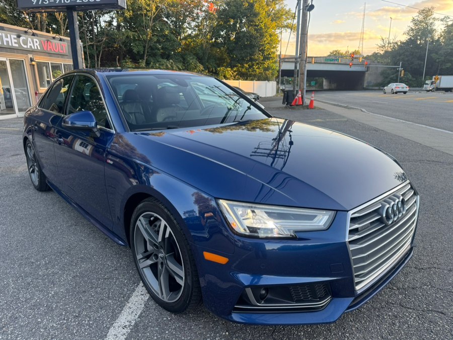 2018 Audi A4 2.0 TFSI Prestige S Tronic quattro AWD, available for sale in Haskell, New Jersey | The Car Vault. Haskell, New Jersey