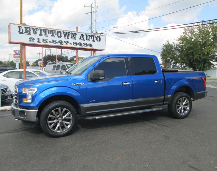 2016 Ford F-150 4WD SuperCrew 145" XLT, available for sale in Levittown, Pennsylvania | Levittown Auto. Levittown, Pennsylvania