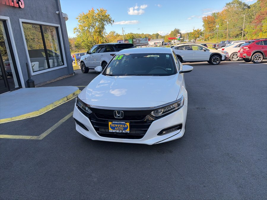 2018 Honda Accord Sedan Sport 1.5T CVT, available for sale in Middletown, Connecticut | Newfield Auto Sales. Middletown, Connecticut