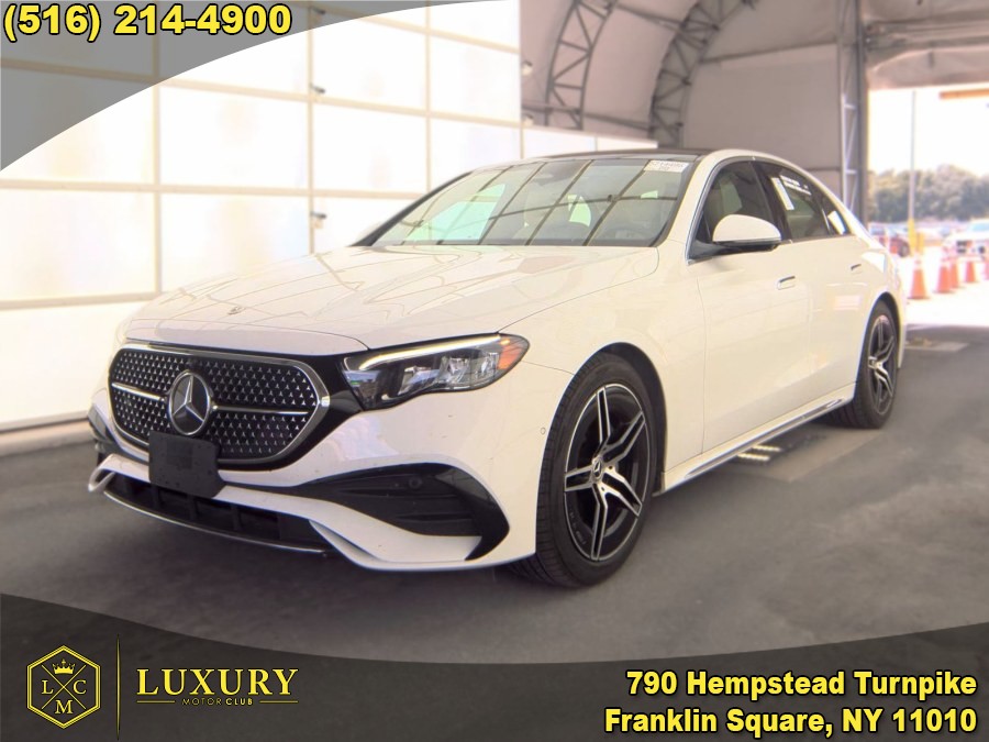 2025 Mercedes-Benz E-Class E 350 4MATIC Sedan, available for sale in Franklin Square, New York | Luxury Motor Club. Franklin Square, New York