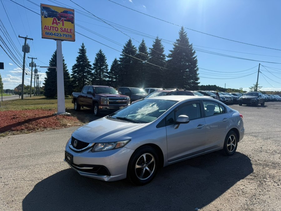 2015 Honda Civic Sedan 4dr CVT SE, available for sale in East Windsor, Connecticut | A1 Auto Sale LLC. East Windsor, Connecticut