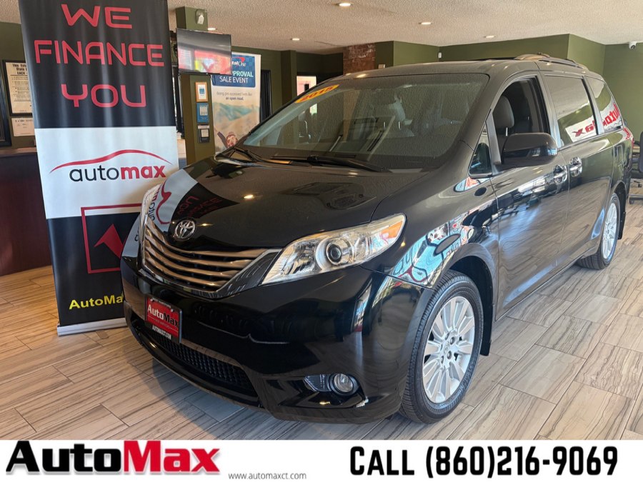 2015 Toyota Sienna 5dr 7-Pass Van XLE Premium AWD (Natl), available for sale in West Hartford, Connecticut | AutoMax. West Hartford, Connecticut