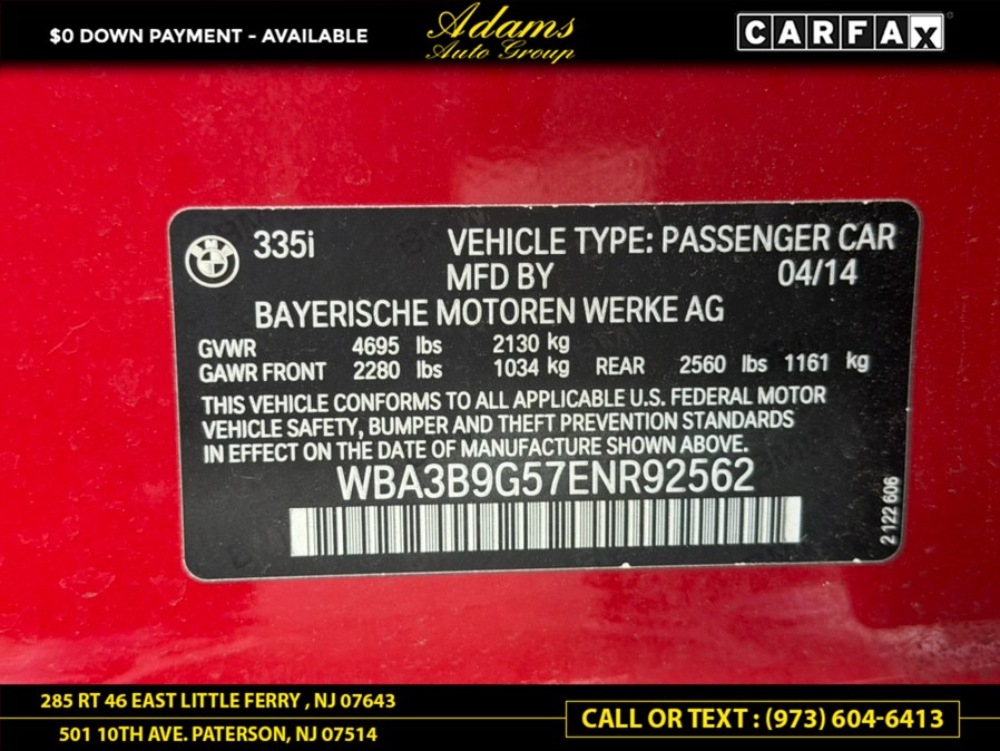 2014 BMW 3 Series 335i - Photo 53