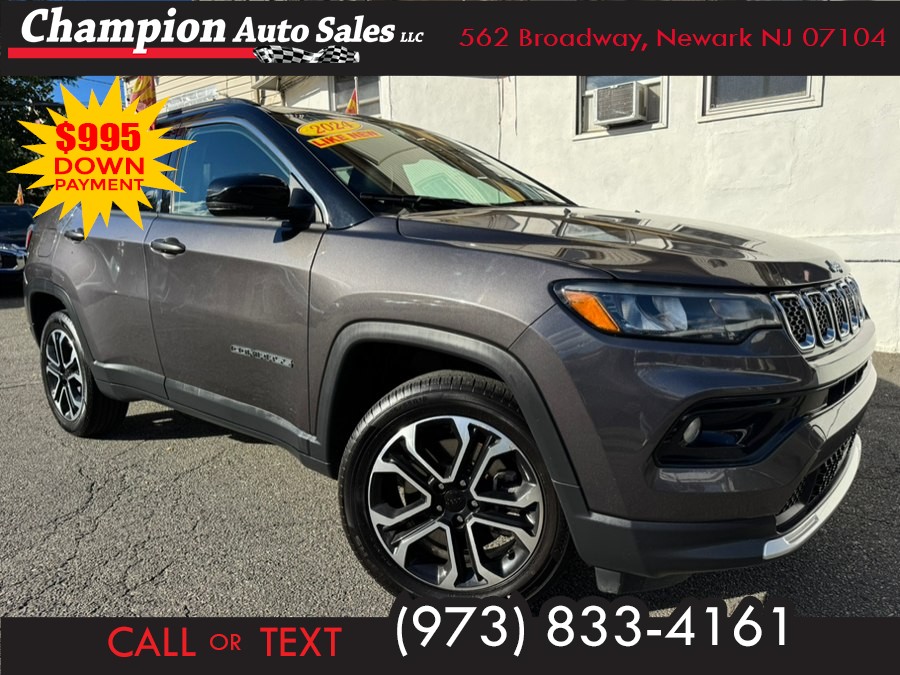 Used 2024 Jeep Compass in Newark, New Jersey | Champion Auto Sales. Newark, New Jersey