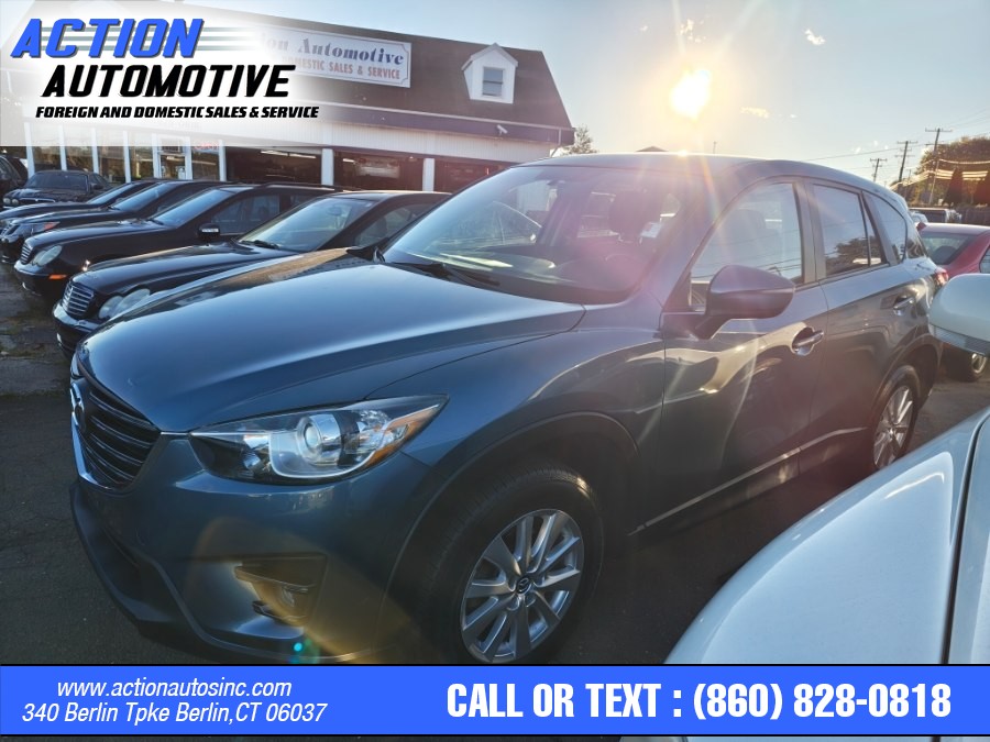 2016 Mazda CX-5 AWD 4dr Auto Touring, available for sale in Berlin, Connecticut | Action Automotive. Berlin, Connecticut