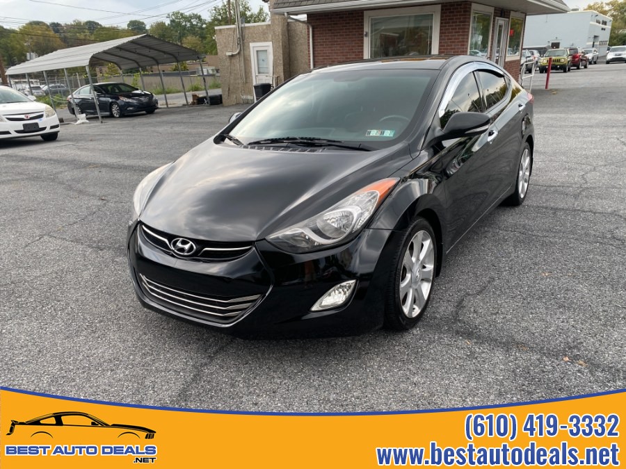 2013 Hyundai Elantra 4dr Sdn Auto Limited, available for sale in Bethlehem, Pennsylvania | Best Auto Deals LLC. Bethlehem, Pennsylvania