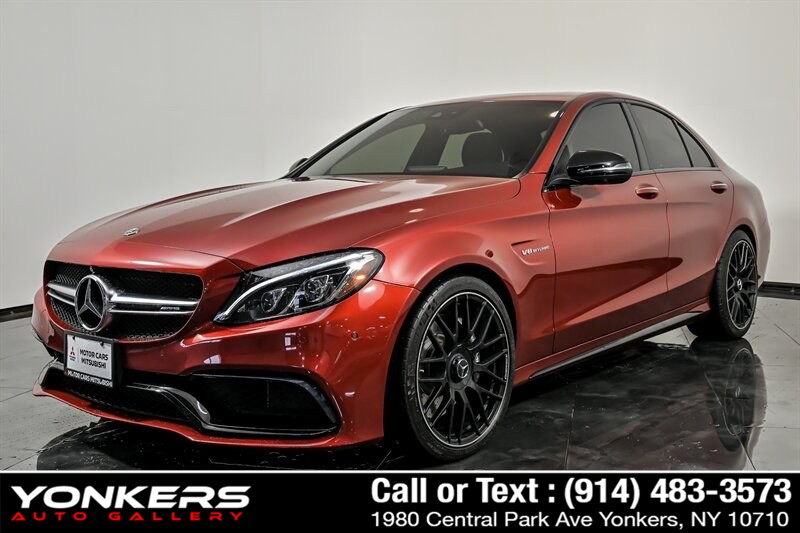 2018 Mercedes-Benz C-Class AMG C 63 Sedan, available for sale in Yonkers, New York | Yonkers Auto Gallery LLC. Yonkers, New York