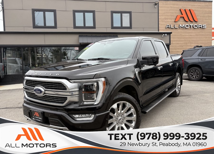 2021 Ford F-150 Limited 4WD SuperCrew 5.5'' Box, available for sale in Peabody, Massachusetts | All Motors. Peabody, Massachusetts
