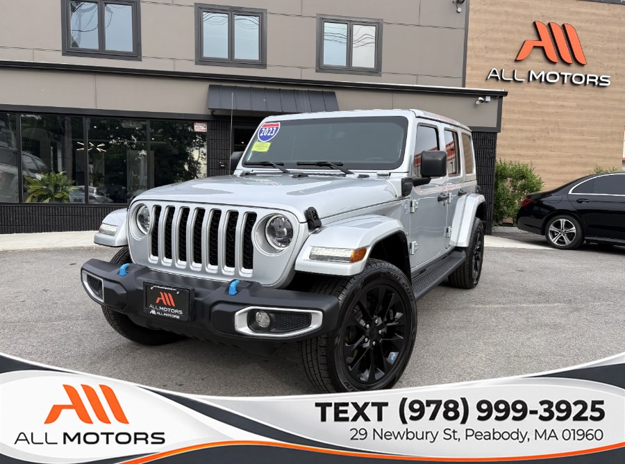 Used 2023 Jeep Wrangler 4xe in Peabody, Massachusetts | All Motors. Peabody, Massachusetts