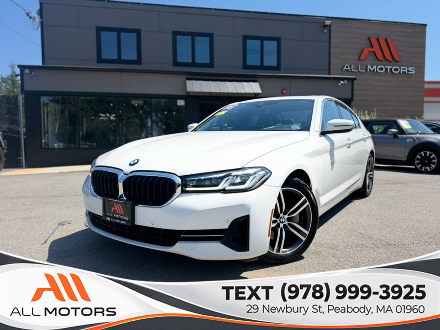 2021 BMW 5 Series 530i xDrive Sedan, available for sale in Peabody, Massachusetts | All Motors. Peabody, Massachusetts