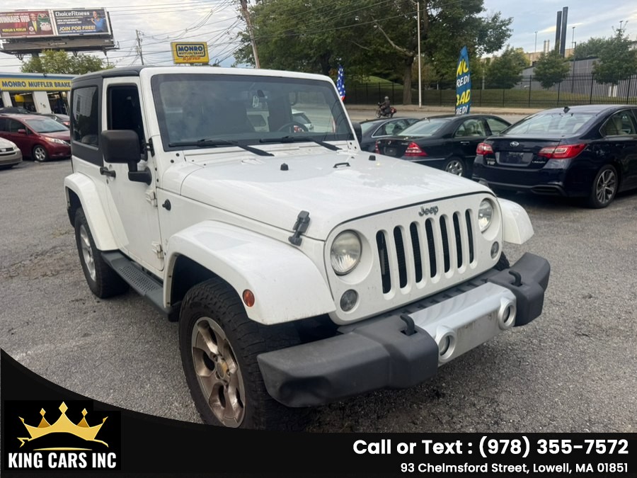 2014 Jeep Wrangler 4WD 2dr Sahara, available for sale in Lowell, Massachusetts | King Cars Inc. Lowell, Massachusetts
