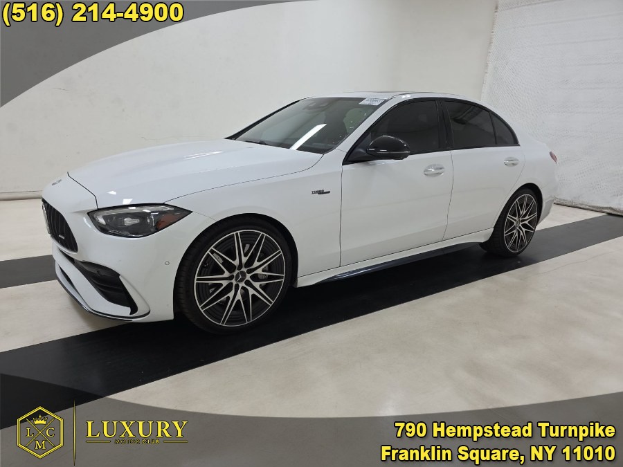 2024 Mercedes-Benz C-Class AMG C 43 4MATIC Sedan, available for sale in Franklin Square, New York | Luxury Motor Club. Franklin Square, New York