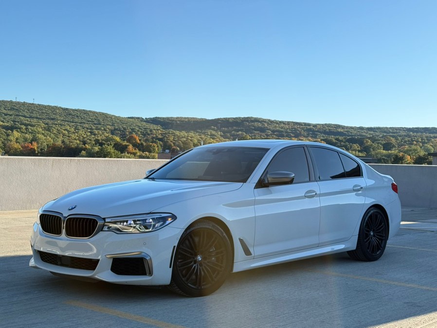 2018 BMW 5 Series M550i xDrive Sedan, available for sale in Bristol, Connecticut | Riverside Auto Center LLC. Bristol, Connecticut