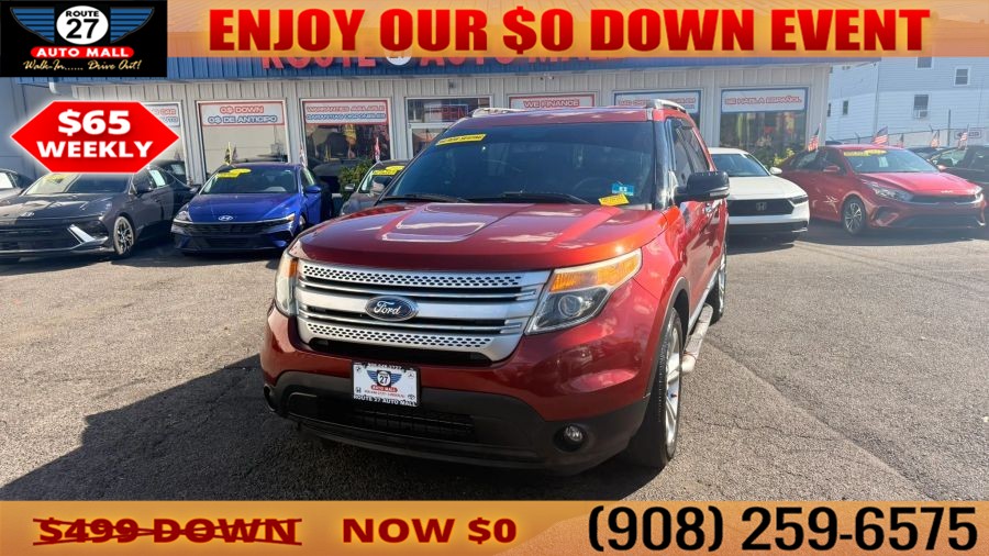2014 Ford Explorer XLT Sport Utility 4D, available for sale in Linden, New Jersey | Route 27 Auto Mall. Linden, New Jersey