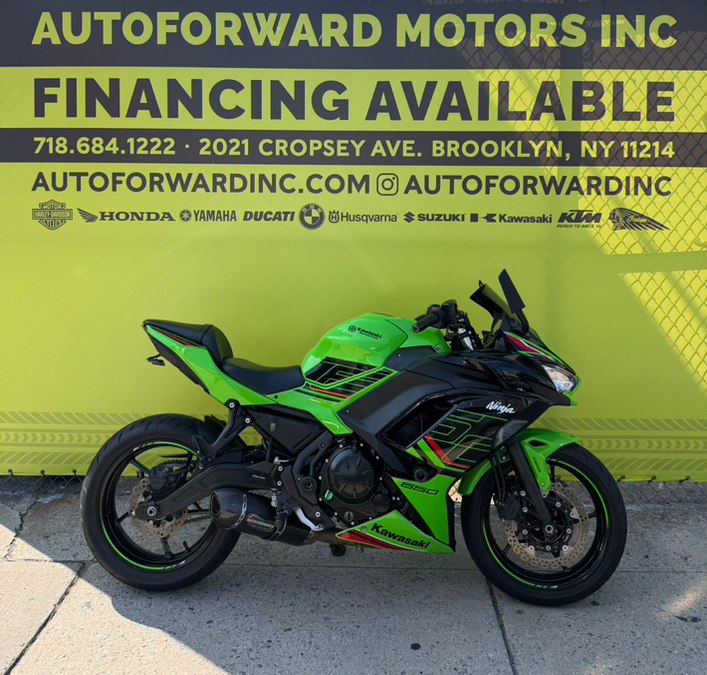 Used 2023 KAWASAKI NINJA 650 ABS in Brooklyn, New York | Autoforward Motors Inc.. Brooklyn, New York