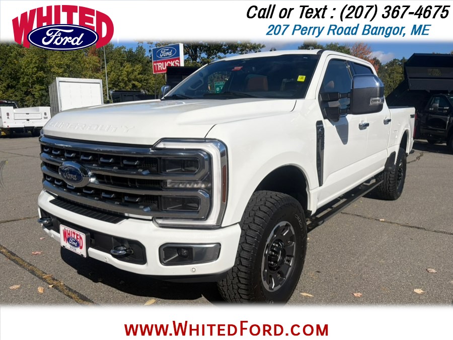 2024 Ford Super Duty F-250 SRW Platinum 4WD Crew Cab 6.75'' Box, available for sale in Bangor, Maine | Whited Ford. Bangor, Maine