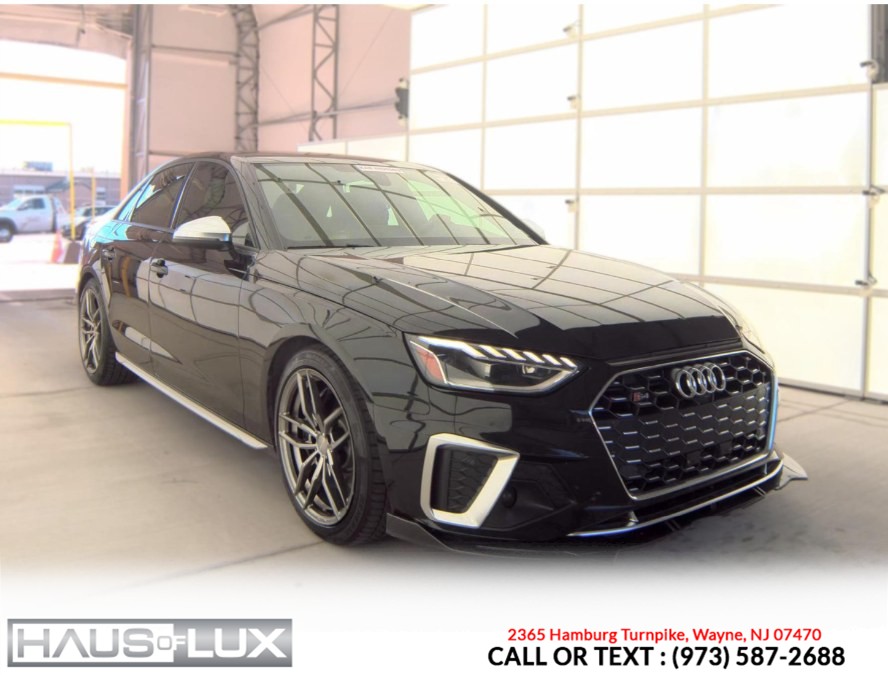 2022 Audi S4 Sedan Premium 3.0 TFSI quattro, available for sale in Wayne, New Jersey | Haus of Lux. Wayne, New Jersey