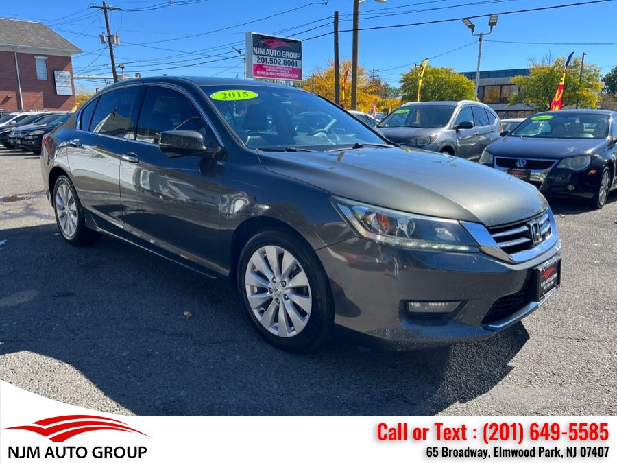 Used Honda Accord Sedan 4dr V6 Auto EX-L 2015 | NJM Auto Group. Elmwood Park, New Jersey