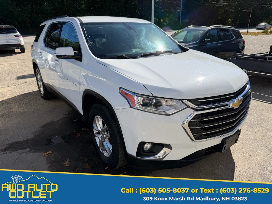 2019 Chevrolet Traverse AWD 4dr LT Cloth w/1LT, available for sale in Madbury, New Hampshire | AWD Auto Outlet. Madbury, New Hampshire