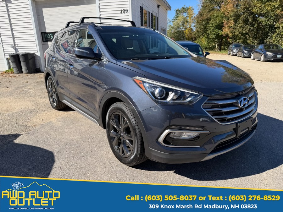 2017 Hyundai Santa Fe Sport 2.0T Ultimate Auto AWD, available for sale in Madbury, New Hampshire | AWD Auto Outlet. Madbury, New Hampshire