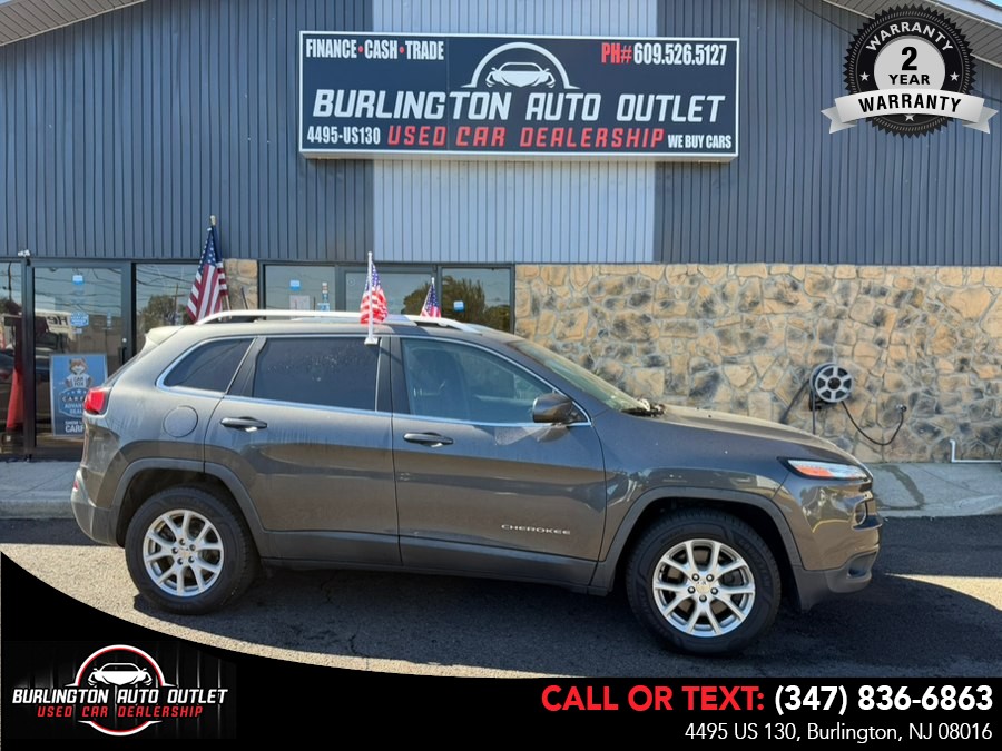 2017 Jeep Cherokee Latitude 4x4, available for sale in Burlington, New Jersey | Burlington Auto Outlet. Burlington, New Jersey