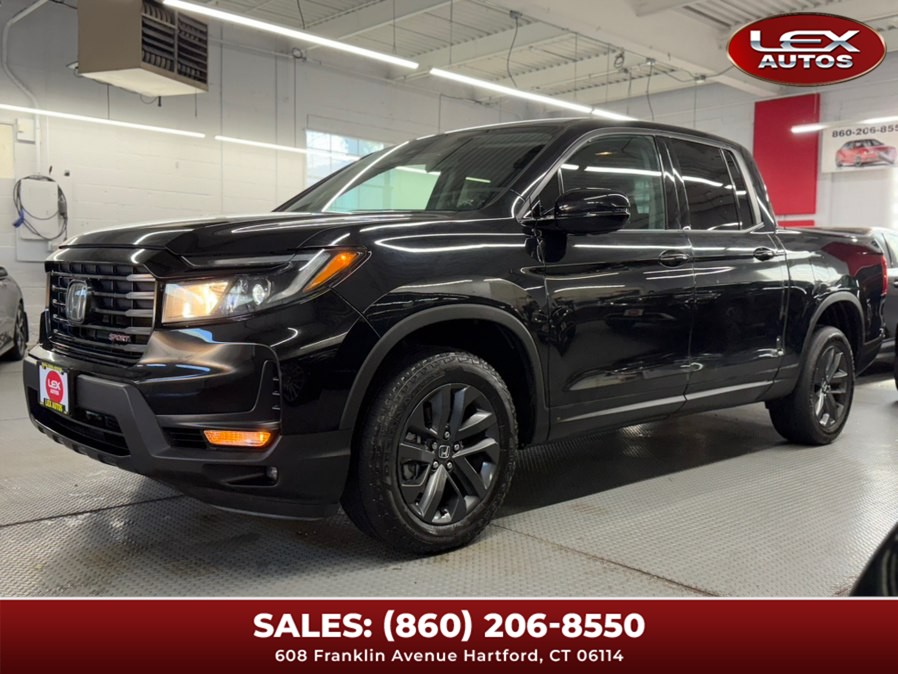 2023 Honda Ridgeline Sport AWD, available for sale in Hartford, Connecticut | Lex Autos LLC. Hartford, Connecticut