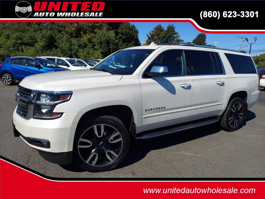 2017 Chevrolet Suburban 4WD 4dr 1500 Premier, available for sale in East Windsor, Connecticut | United Auto Sales of E Windsor, Inc. East Windsor, Connecticut