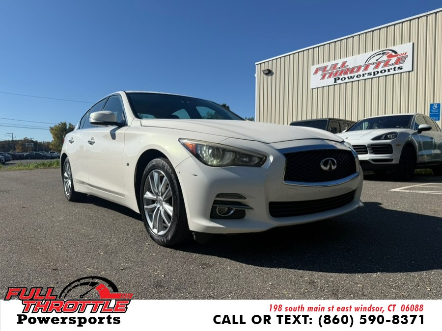 Used 2015 INFINITI Q50 in East Windsor, Connecticut | Full Throttle Power Sports LLC. East Windsor, Connecticut