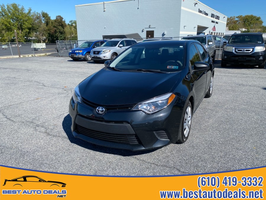 2014 Toyota Corolla 4dr Sdn CVT LE (Natl), available for sale in Bethlehem, Pennsylvania | Best Auto Deals LLC. Bethlehem, Pennsylvania