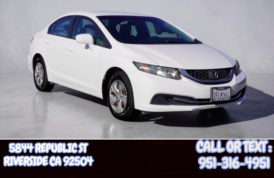 Used 2015 Honda Civic Sedan LX in Riverside, California | Big Timin Motors LLC. Riverside, California