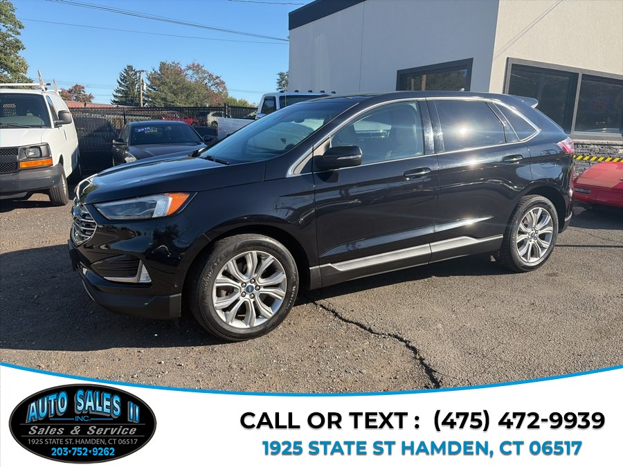 2019 Ford Edge Titanium AWD, available for sale in Hamden, Connecticut | Auto Sales II Inc. Hamden, Connecticut
