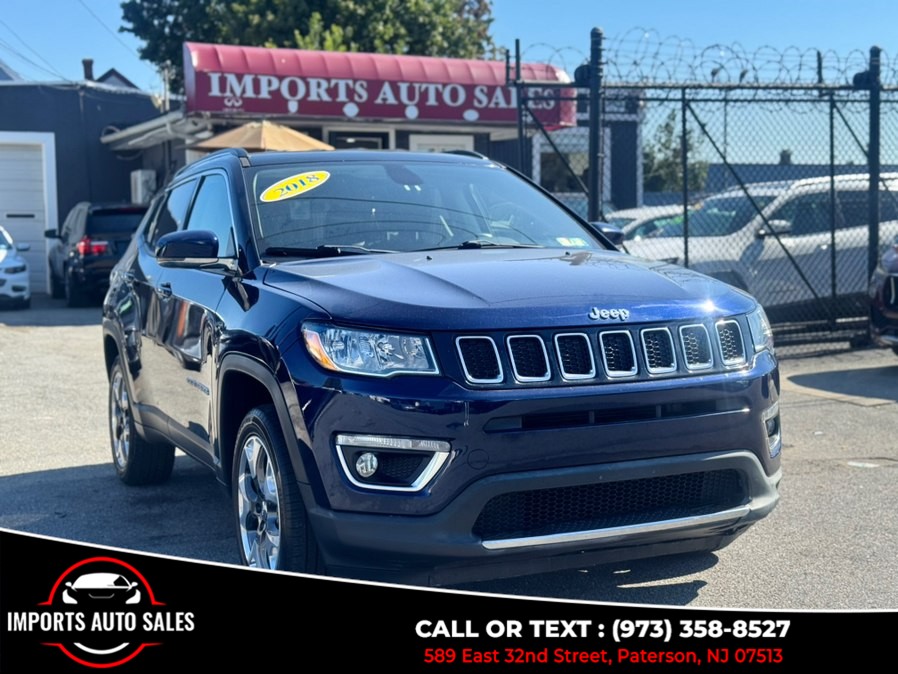 2018 Jeep Compass Limited 4x4, available for sale in Paterson, New Jersey | Imports Auto Sales. Paterson, New Jersey