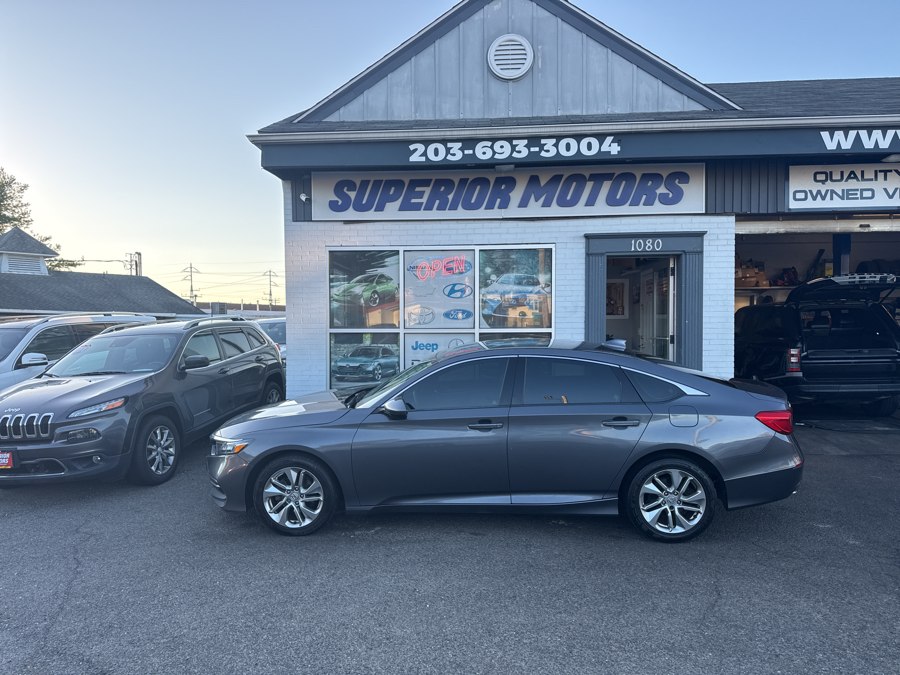 2019 Honda Accord Sedan LX 1.5T CVT, available for sale in Milford, Connecticut | Korhan LLC DBA Superior Motors. Milford, Connecticut